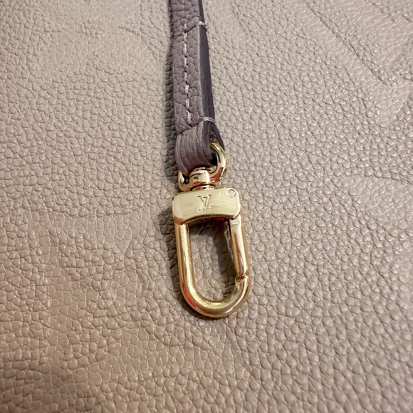 Authentic Louis Vuitton Neverfull MM Monogram Empreinte Turtledove Leather Tote - Picture 5 of 15